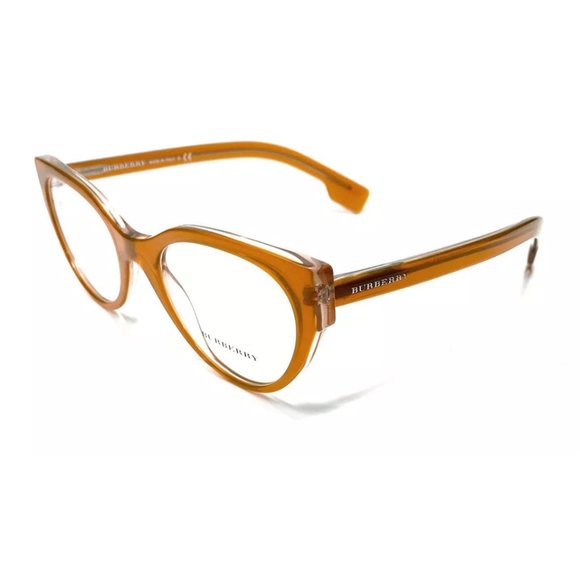 Burberry Women's Opal Yellow Square Eyeglasses! - Picture 1 of 4